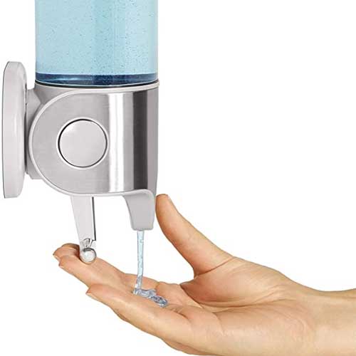 Såpedispenser 500 Ml Stål Veggmontert Skanto