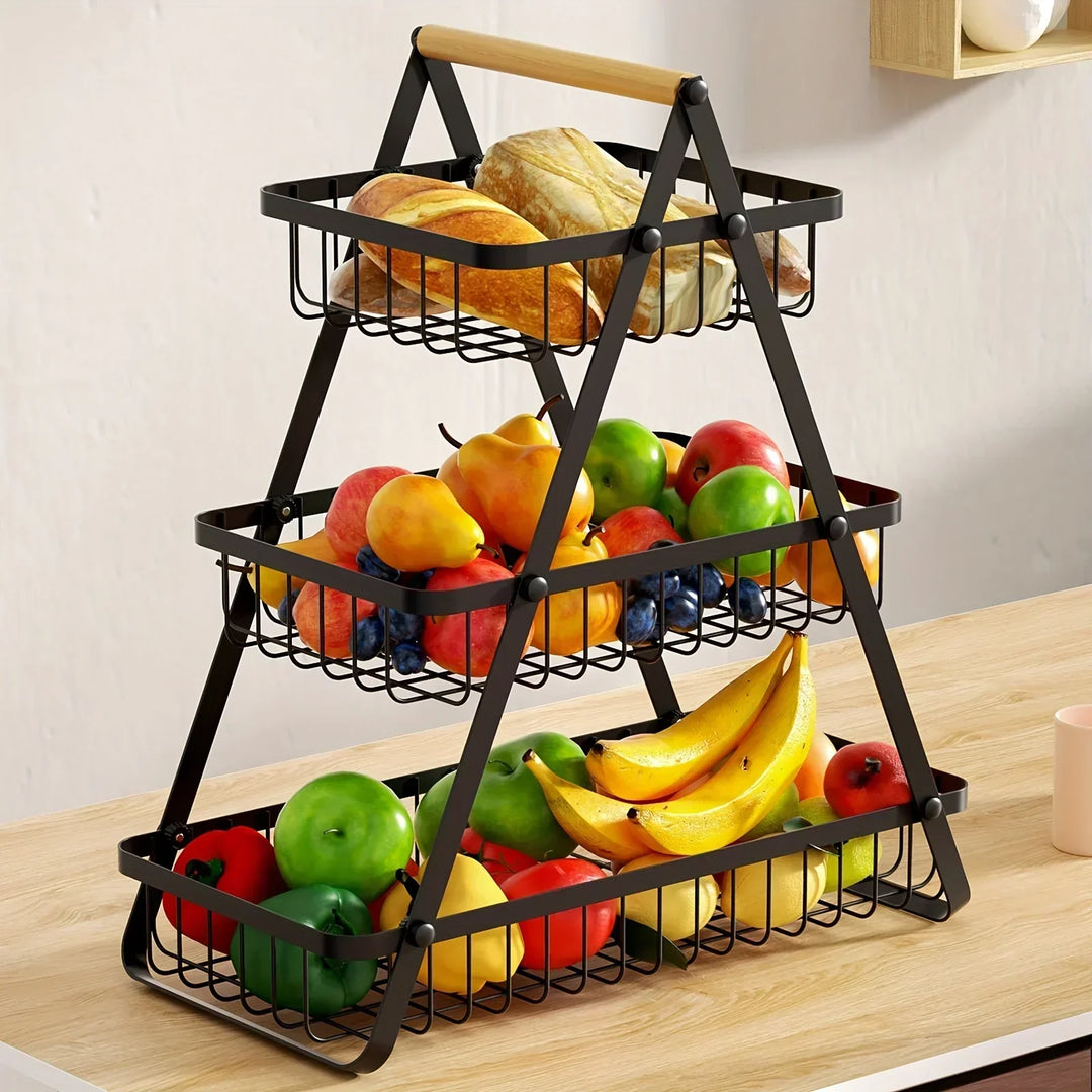 Skanto | FruitCascade – Fruktkurv med 3 nivåer