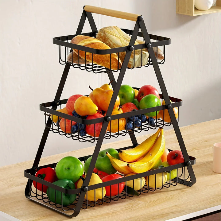 Skanto | FruitCascade – Fruktkurv med 3 nivåer