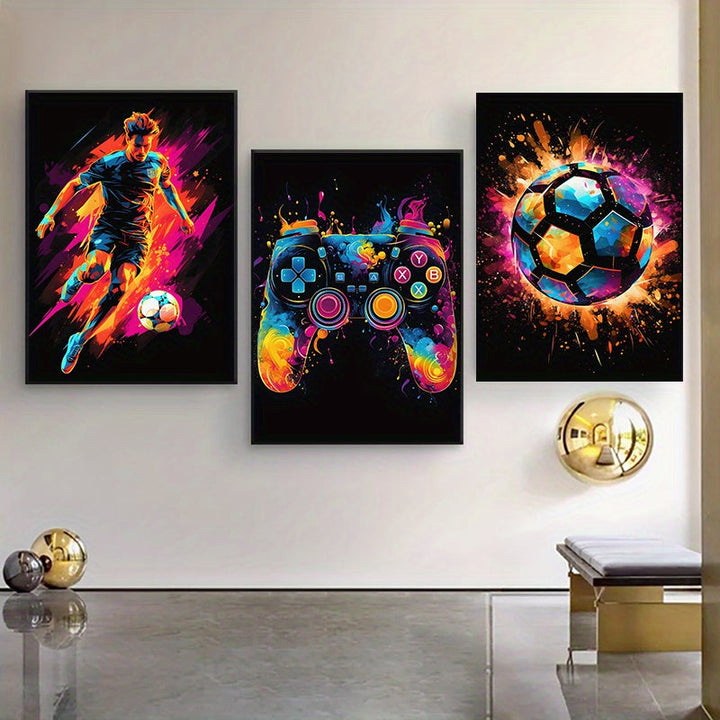 Skanto | PixelPower - Sports og Gaming Plakatsett