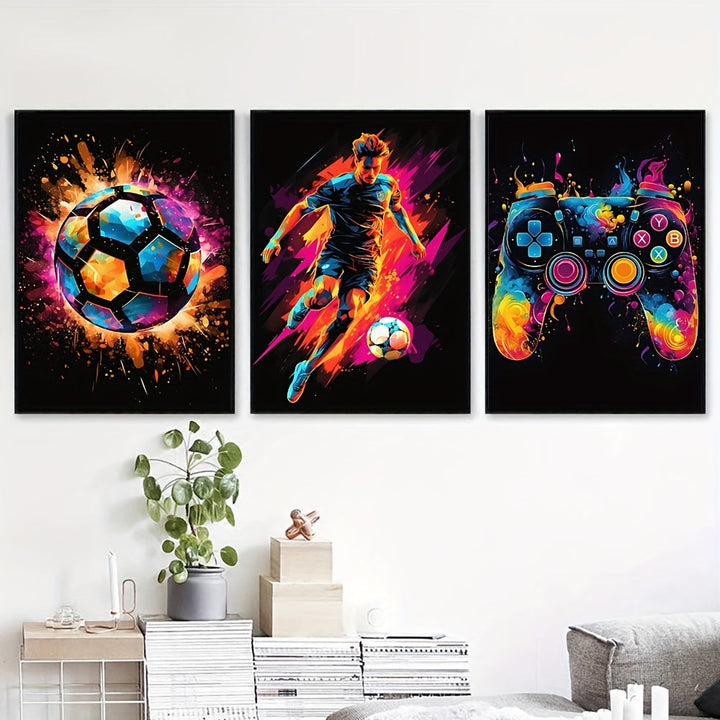 Skanto | PixelPower - Sports og Gaming Plakatsett