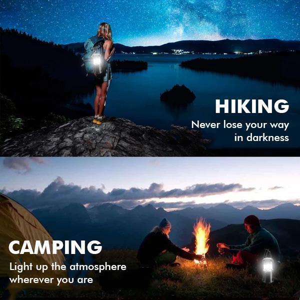Skanto | 3-i-1 LED Sol Campinglampe