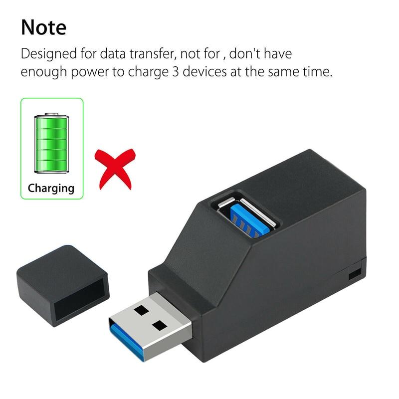 3-Port Liten USB Hub | Skanto