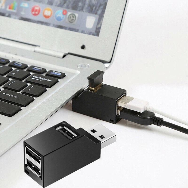 3-Port Liten USB Hub | Skanto