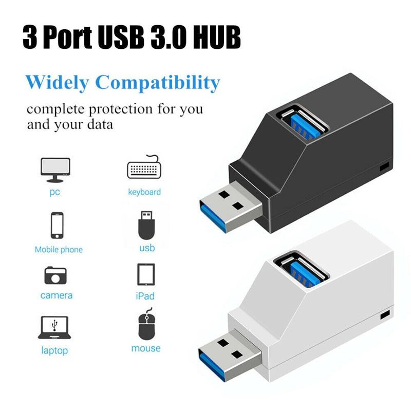 3-Port Liten USB Hub | Skanto