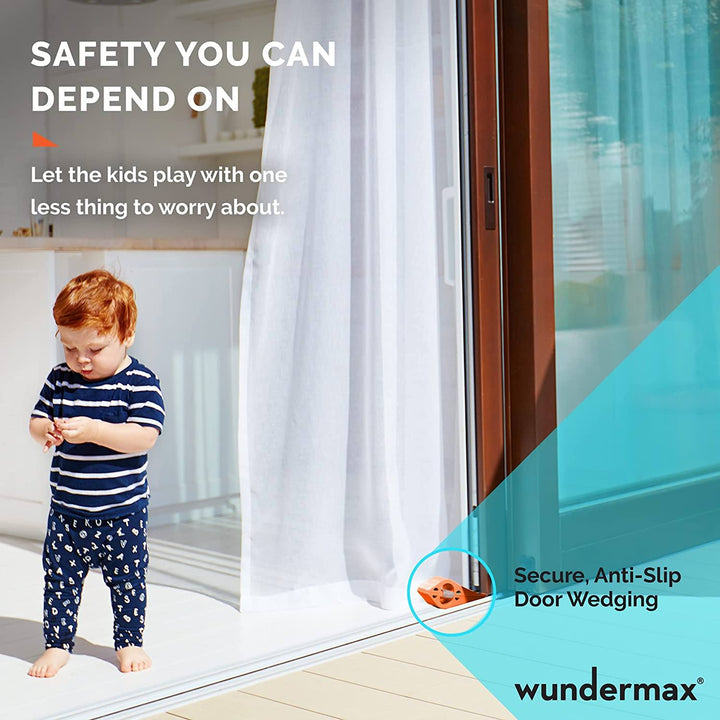 Skanto | 3-Pack: Wundermax Gummi Sikkerhets Dørstopper