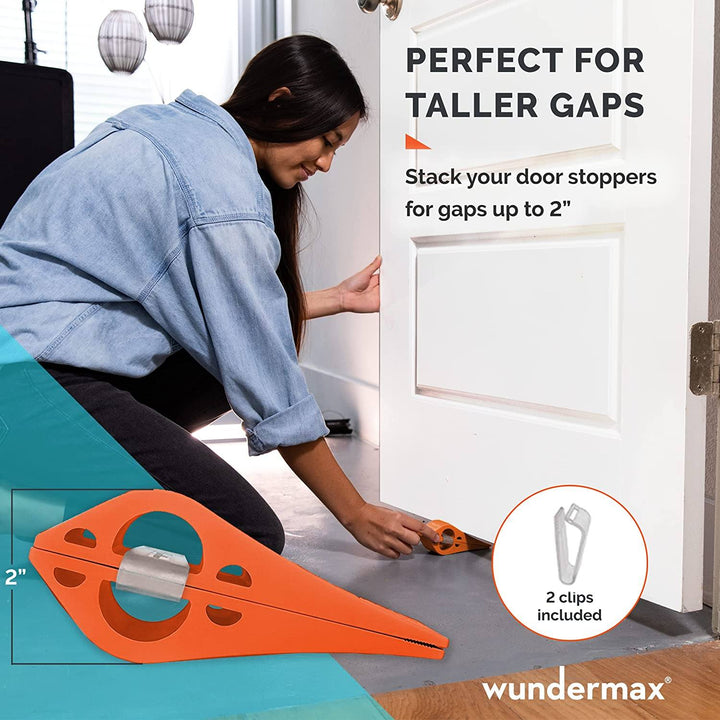 Skanto | 3-Pack: Wundermax Gummi Sikkerhets Dørstopper