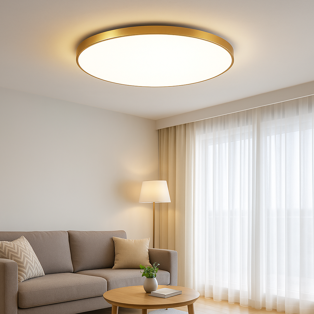 Skanto | Flush Mount LED Taklampe Moderne Rund