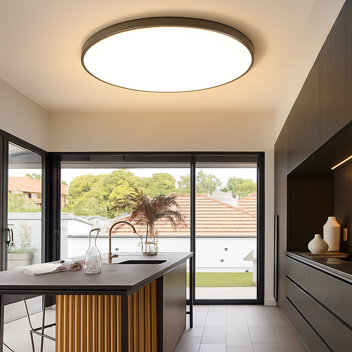 Skanto | Flush Mount LED Taklampe Moderne Rund