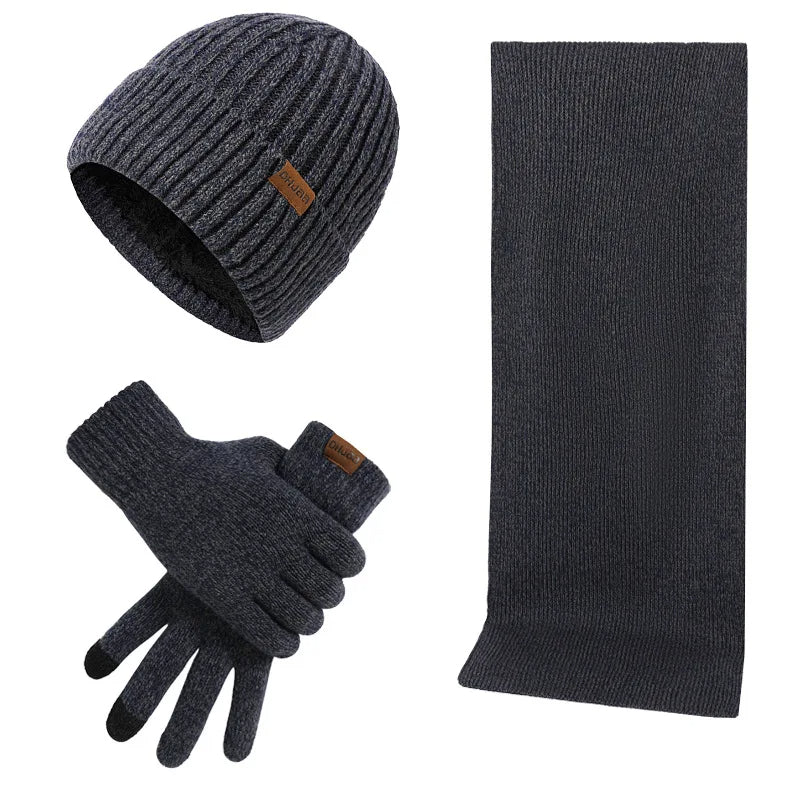 ArcticStyle – Trendy Vintersett med Lue og Vanter Skanto