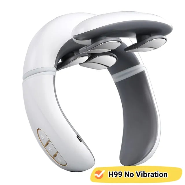 NeckEase-enhet – Bærbar nakkemassør for avslapning Skanto