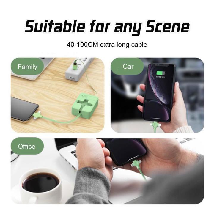 Skanto | 4-i-1 Data Kabel Telefon Stativ