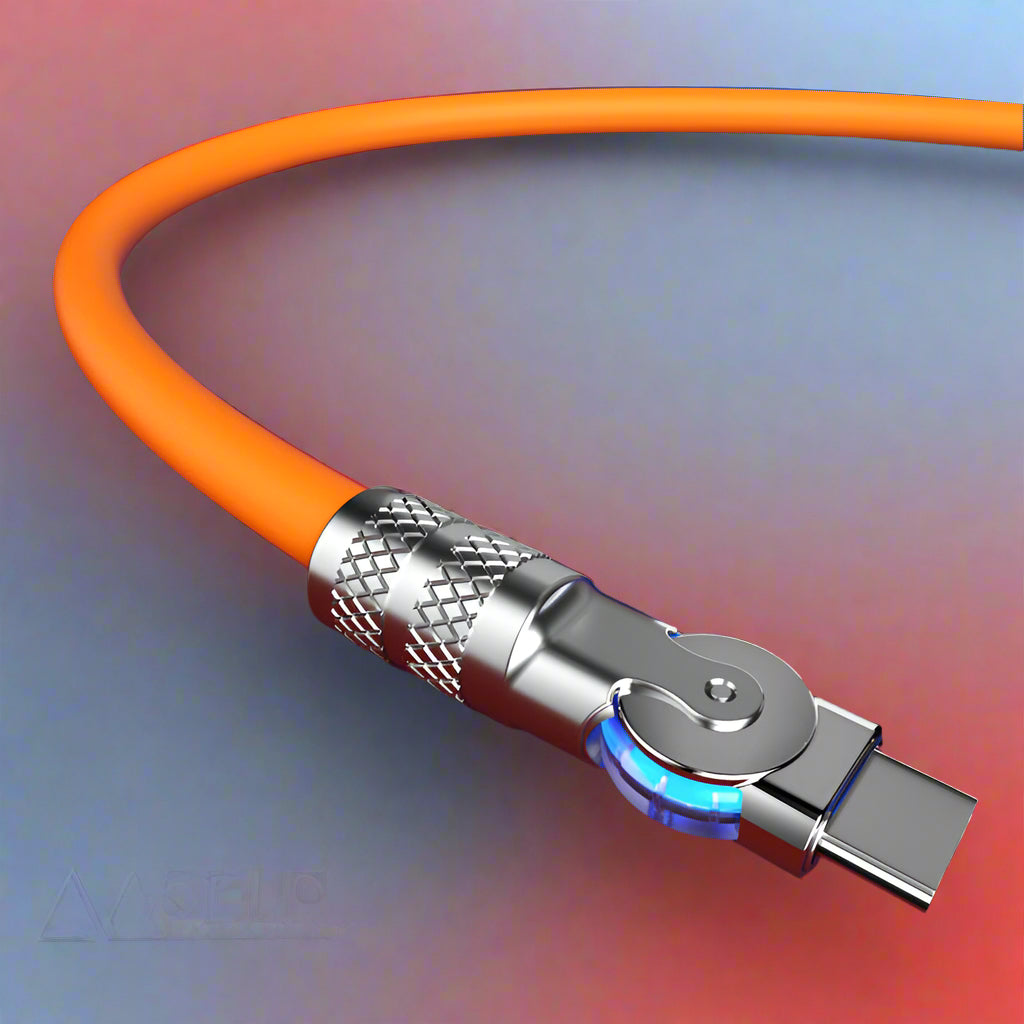 Skanto | 180° Anti-Break Hurtigladnings Datakabel (120W)