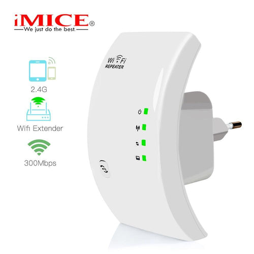 Skanto | 300Mbps Trådløs WiFi Repeater WiFi Forsterker WiFi Forsterker Wi Fi Lang Signalrekkevidde Utvider Wi Fi repeater 802.11N Tilgangspunkt
