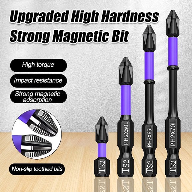 Ultimate magnetisk bit-sett (6-delt) | Skanto