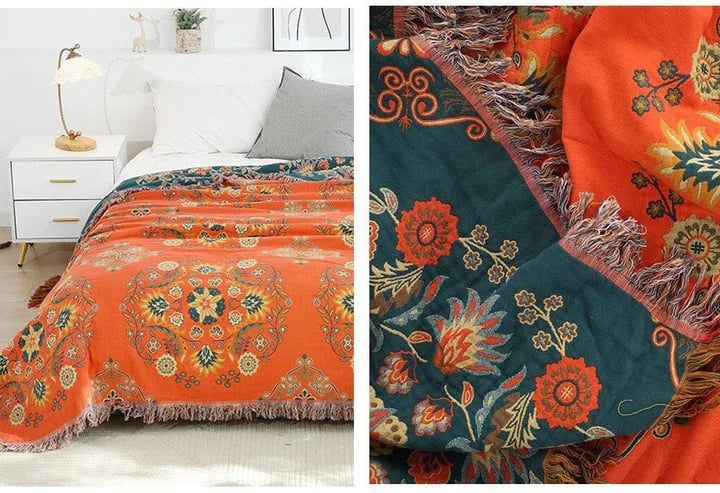 Skanto | Cotton Queen Sengdekke Sofa Teppe