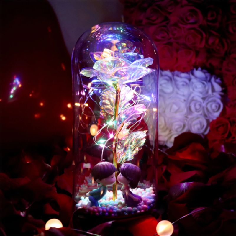 Gnistende rose ornamenter fortryller romantisk | Skanto