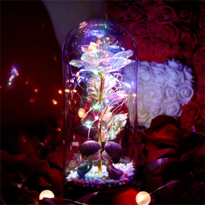 Gnistende rose ornamenter fortryller romantisk | Skanto