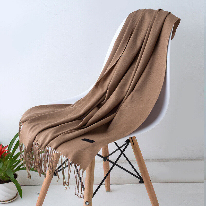 Skanto | Edel Cashmere Skjerf Bria Stilig Lang Myk