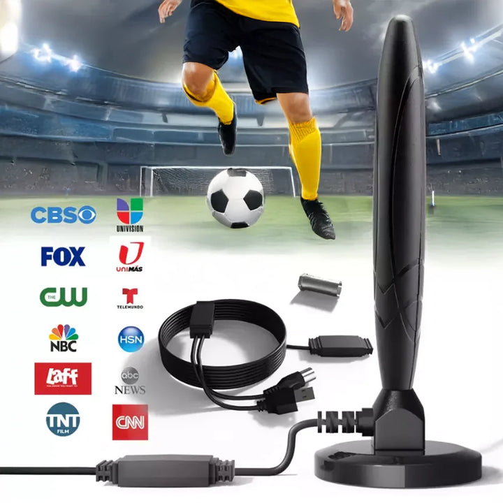 Skanto | HDTV 4K Magnetisk Digital Antenne Høyytelses Innendørs Antenne med Forsterker