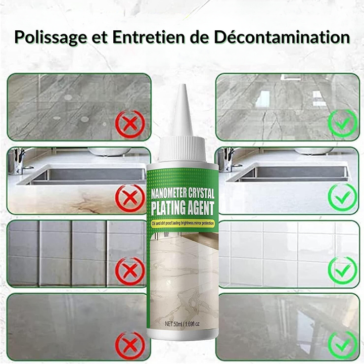 Norvo | Marmor rengjøringsmiddel - beskyttelse og nanokristallin glans