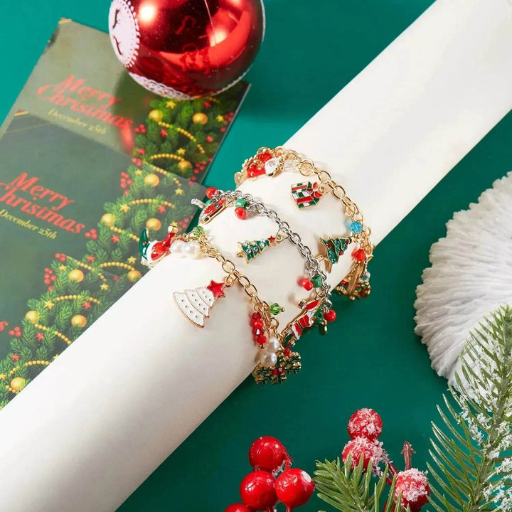 Skanto | Jule adventscharms armbånd Nøtteknekkeren Charm armbånd