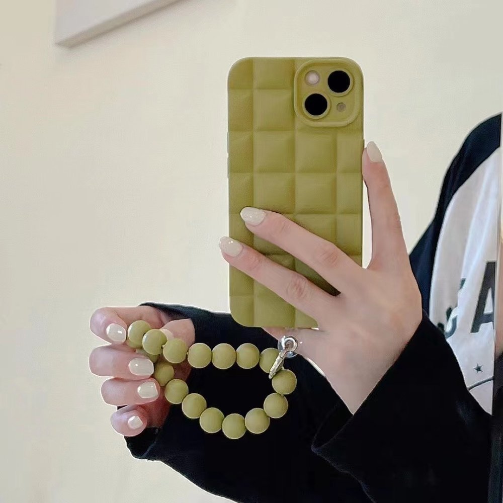 Skanto | Frostet Perle Armbåndveske for iPhone