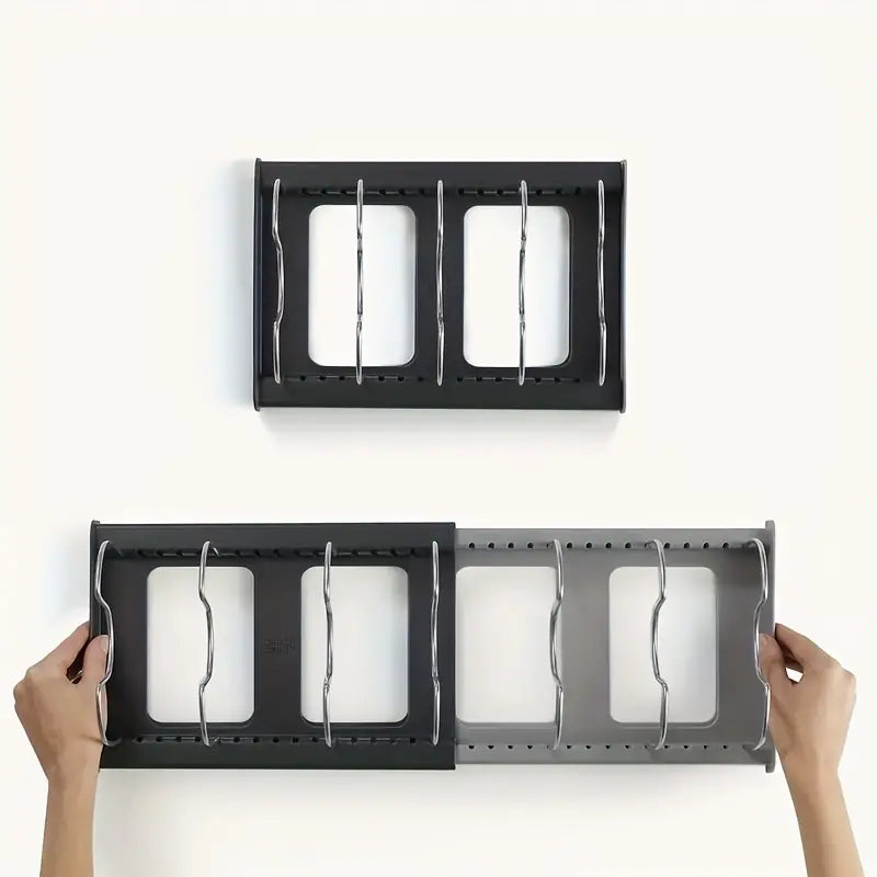 NeatStack Kjøkkenutstyr Organizer Justerbar Plassbesparende Oppbevaring | Skanto