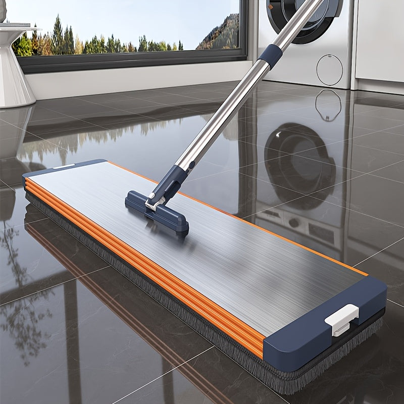 Flat mop set with bucket & wringing function | Skanto