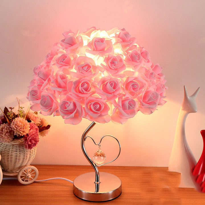 Romantisk Rose Lampe | Skanto