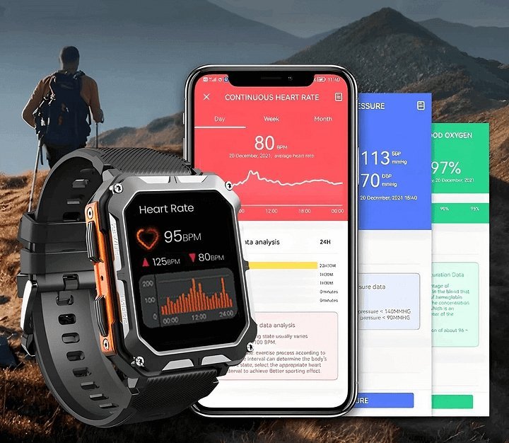 Skanto | Indestructible smart watch - multifunksjonell og holdbar