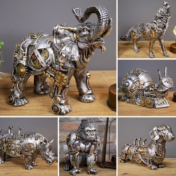 SteampunkBeasts - K kreative mekaniske dyr for dekorasjon Skanto