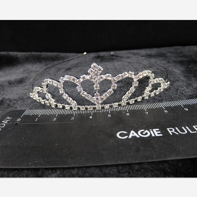 Damer Krystallbesatt Tiara Skanto