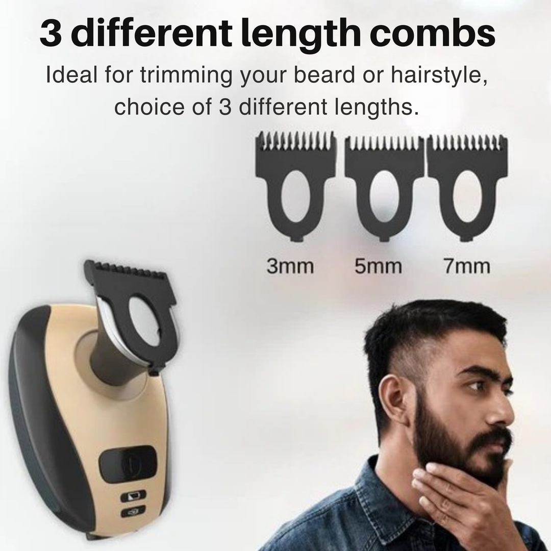 Skanto | GLIDESONIC – 5-i-1 Grooming Razor for Smooth, Irritation-Free Shaving