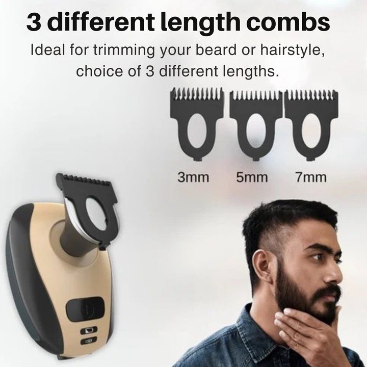 Skanto | GLIDESONIC – 5-i-1 Grooming Razor for Smooth, Irritation-Free Shaving