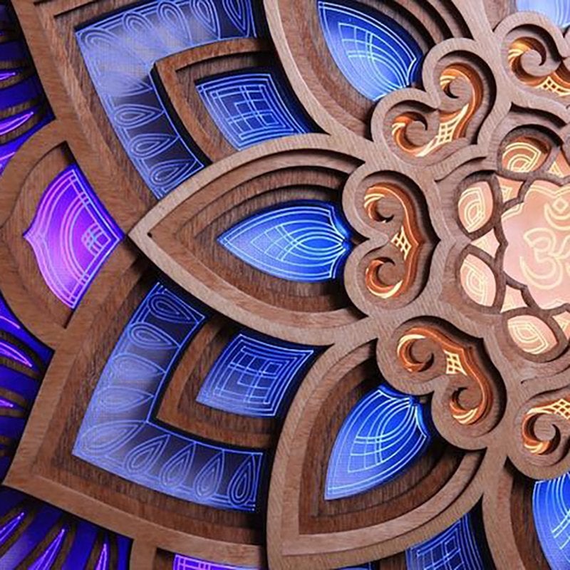 Skanto | Mandala Yoga Rom Nattlys LED