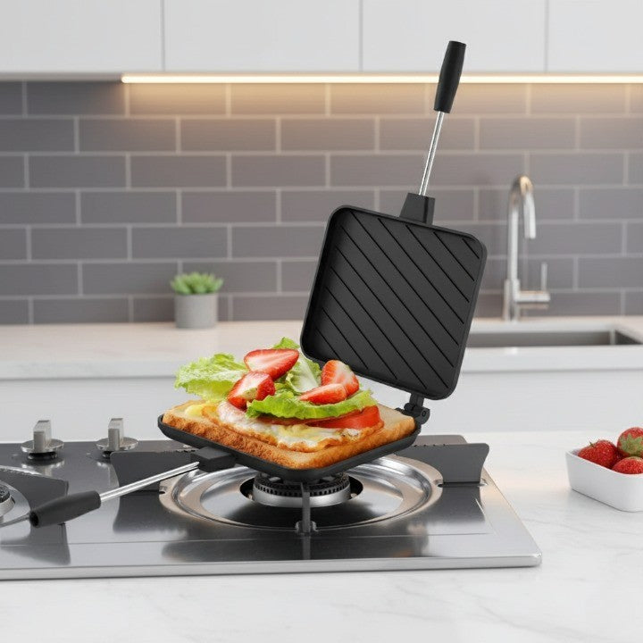 Skanto | Dobbeltsidig Non Stick Beste Sandwich Toastjern
