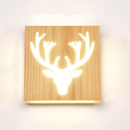 Skanto | Vegglampe - WoodGlow - Elegant LED - Livets essens innendørs utendørs