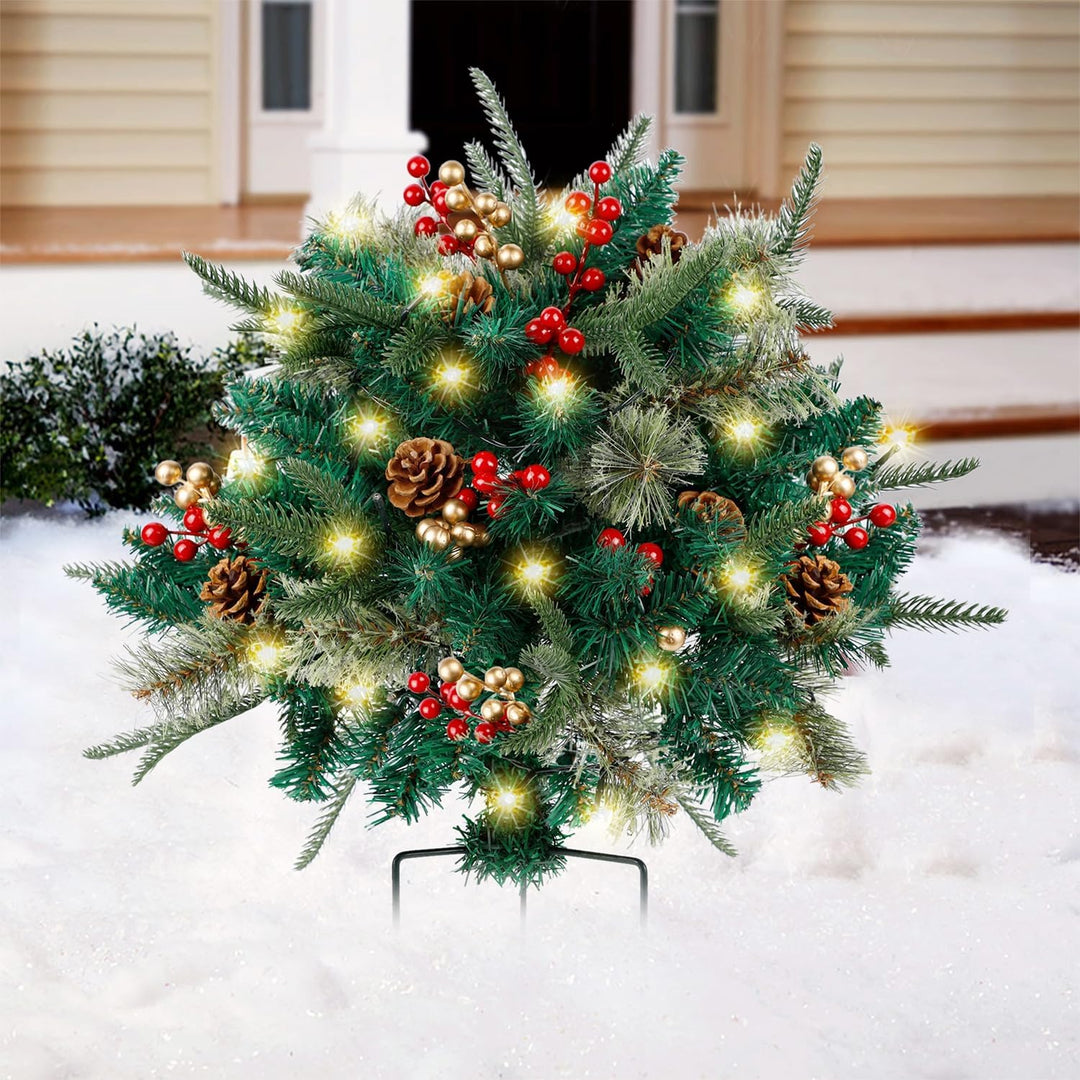 Skanto | Forhåndsbelyst kunstig juletre
