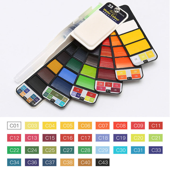 Skanto | Solid Gouache Pigment Palette - la kreativiteten din tale!