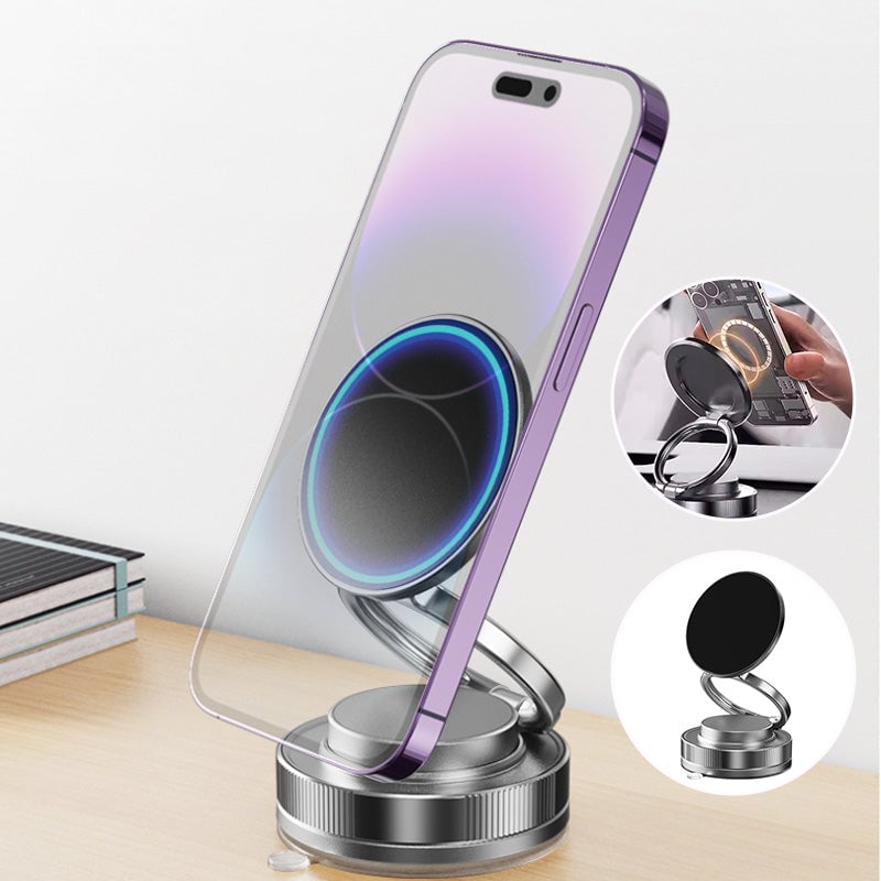 360° Justerbar Vakuum Magnetisk Telefonholder | Skanto