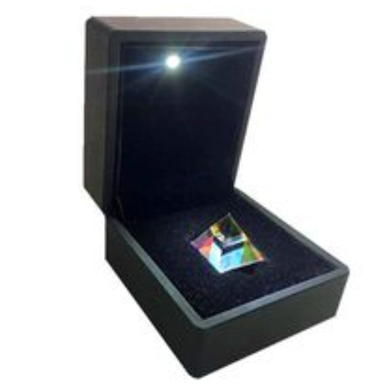 Skanto | Krystallprisme med LED gaveeske, for undervisning, lek, fotografering