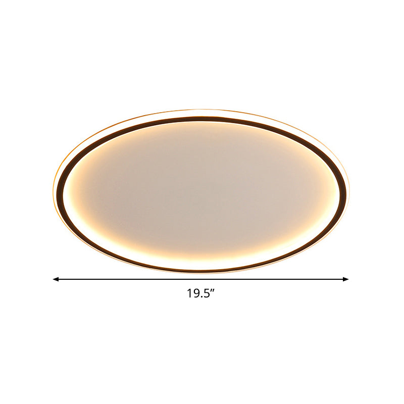 Moderne skandinaviske LED taklampe med fjernkontroll - Dimbar og energieffektiv | Skanto