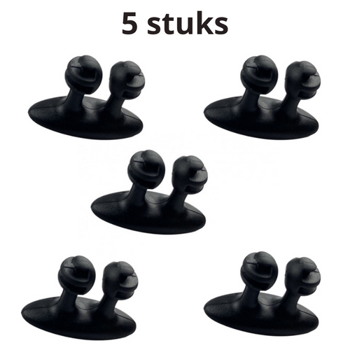 ChargeTidy Kleshengere - Lader Kabel Organisatorer (5 Stykker) Skanto