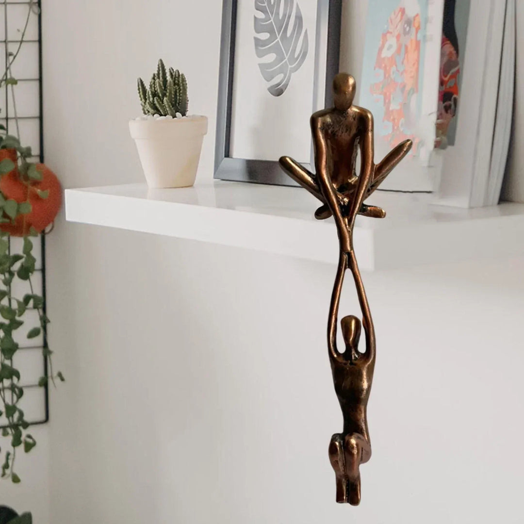 Skanto | Evig kjærlighet og styrke | Skulptur figur | Hjem decor | Unik dekorasjon