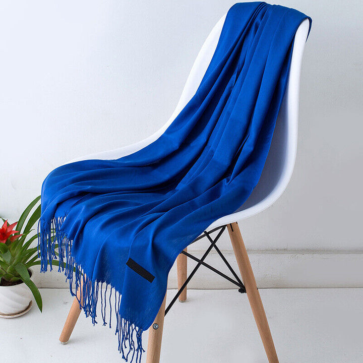 Skanto | Cashmere skjerf for kvinner Myk Varm Vinter Sjall