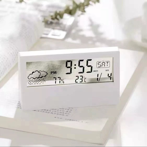 Minimalistisk digitalklokke