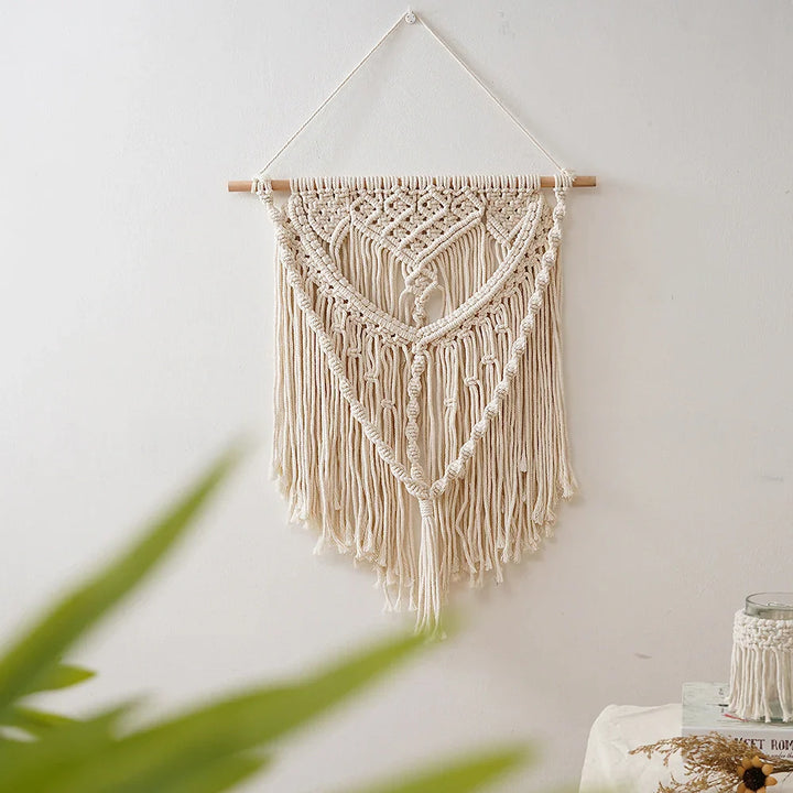 Skanto | Beige Tapestry for Modern Minimalist Decor