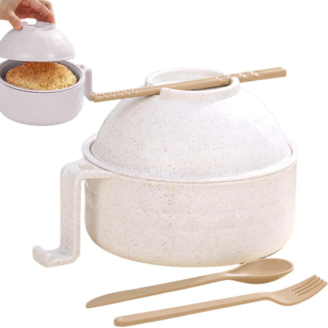 1200ml Mikrobølgeovn Ramen Skåler med Sil | Skanto