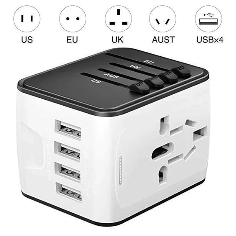 Skanto | Universal Smart Travel Adapter Spenningsomformer